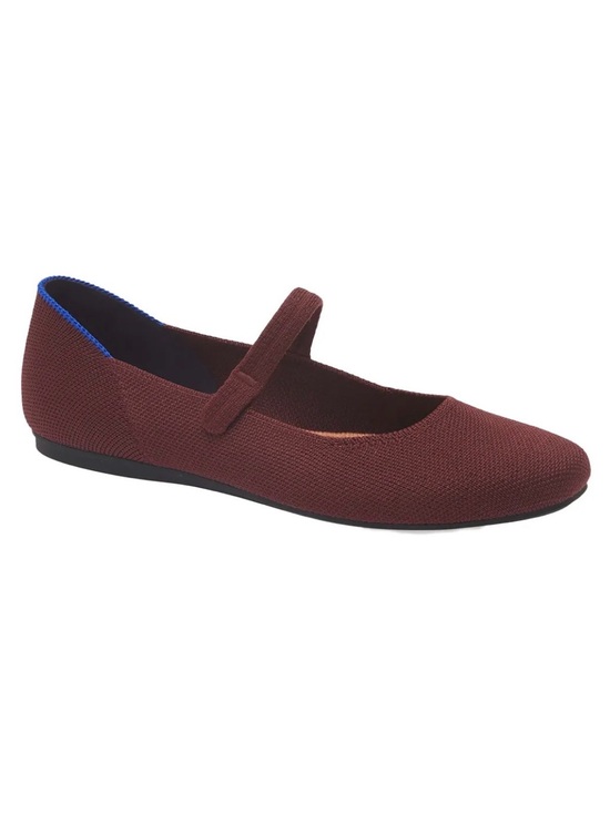 Rothy's Shoes - Rothy’s The Square Mary Jane Size 10 Syrah Burgundy Wine Flats